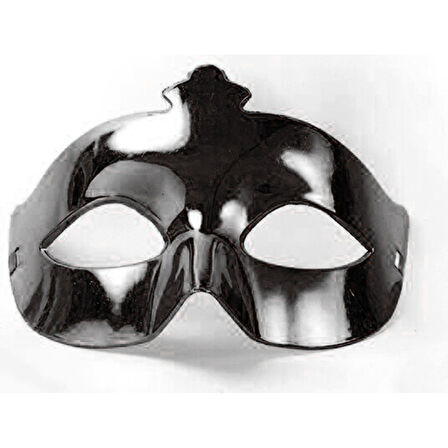 Siyah Renk Masquerade Kostüm Partisi Venedik Balo Maskesi 