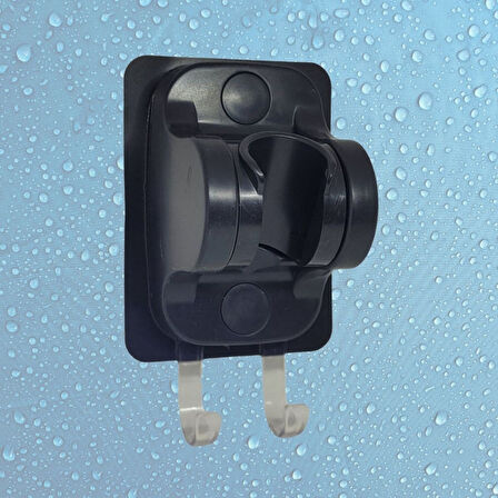 Kendiliğinden Güçlü Yapışkanlı Askılı Duş Başlık Tutucu 