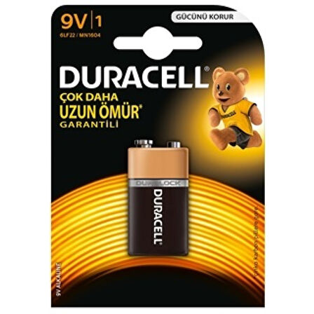 Duracell 9v Pil Tekli 