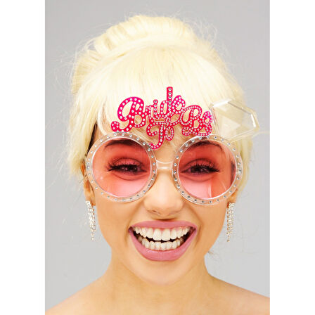 Bride To Be Bekarlığa Veda Partisi Gözlüğü Pembe Renk 