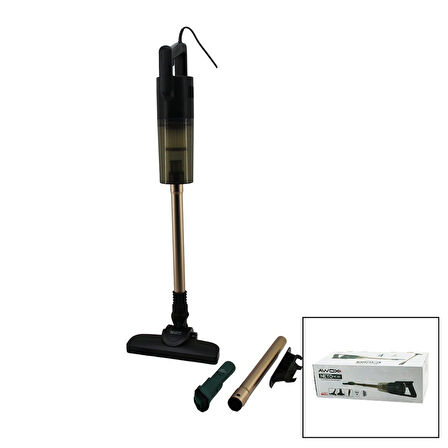 AWOX NETO VC-10 GOLD METAL SAPLI DİK ELEKTRİKLİ SÜPÜRGE 500W 5MT KABLOSAP=75+35=110CMHEPA FİLTRE 