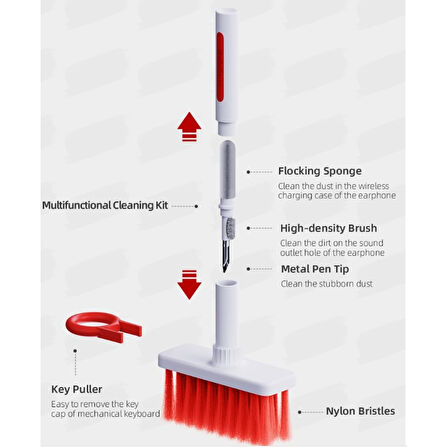 Klavye ve Kulaklık Temizleme Seti 