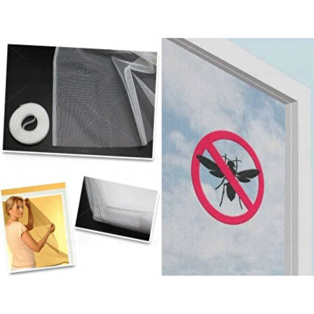 Pencere Cam Sinekliği ( 150 cm x 100 cm. ) 