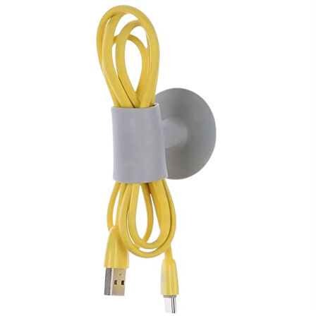 4 Adet Çok Amaçlı Vakumlu Kapı Stoperi,kablo Organizeri,telefon Sabitleyici 