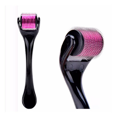 DERMA ROLLER SYSTEM 0.5 TİTANYUM İĞNELİ CİLT BAKIM ALETİ 540 İĞNELİ 
