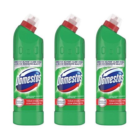 DOMESTOS - ULTRA ÇAMAŞIR SUYU YOĞUN KIVAM DAĞ ESİNTİSİ 750GR - 3 ADET