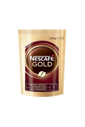 - KAHVE NESCAFE GOLD 100GR - 1 PAKET