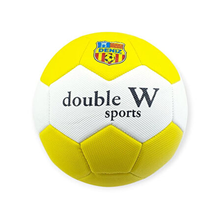 Futbol Topu Dikişli 420 gr No:5 - FB-660-SARI (Lisinya)