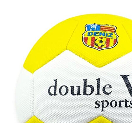 Futbol Topu Dikişli 420 gr No:5 - FB-660-SARI (Lisinya)
