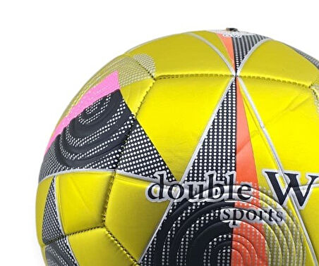 Futbol Topu Dikişli 420 gr No:5 - FB-490-SARI (Lisinya)