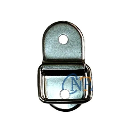 Dekoratif Çanta Askı Halkası, Nikel - 1 Adet ( Lisinya )