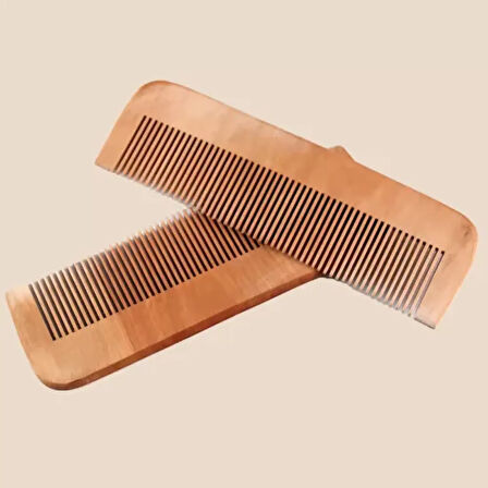 12'li Dar Dişli Ahşap Tarak Seti