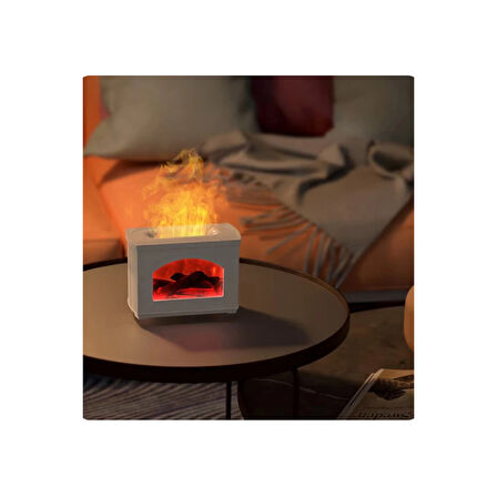 Şömine Hava Nemlendirici Aromatik Oda Kokusu 270 Ml Difüzörü Buhar Makinası ( Lisinya )