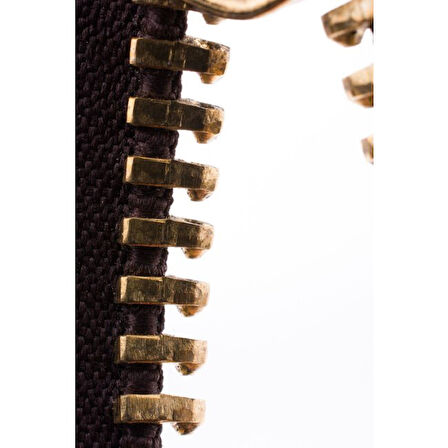 Demir Dişli Çanta Fermuarı En 3 Cm Gri