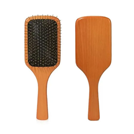 Çelik İğne Uçlu Bambu Tarak 25.5 cm 12'li Paket