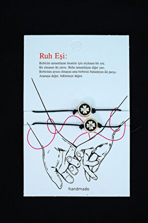 Ruh Eşi Yonca Bileklik Arkadaş Şans Bilekliği