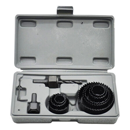 11 Parça Karbon Çelik-panç-delik Açma Testere Seti ( Lisinya )