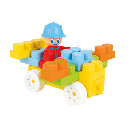 03 572 AKSESUARLI MASTER BLOKLAR 194 PARÇA 15 LİTRE SAKLAMA KABINDA