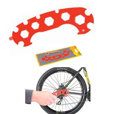 Bisiklet Anahtarı - 12 Li, 6-17 Mm Arası ( Lisinya )