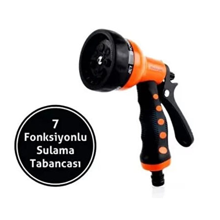 Otomatik 7 Fonksiyonlu Su Atabilen Sulama Tabancası Bahçe-oto ( Lisinya )