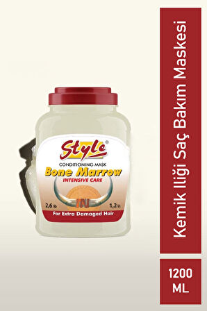 Style Bone Marrow Kemik İliği Saç Bakım Maskesi – 1200 Ml