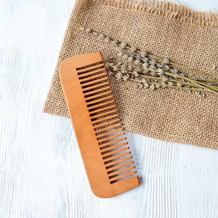 12'li Ahşap Geniş Dişli Tarak Seti