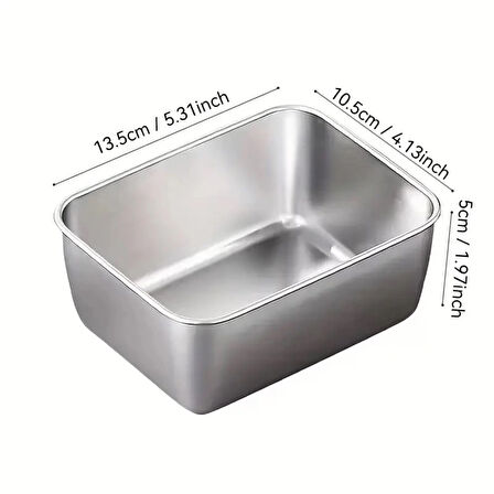 Çelik Saklama Kabı ( Lisinya )