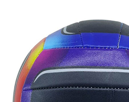 Voleybol Topu Desenli 280 gr - VB-810-SİYAH (Lisinya)
