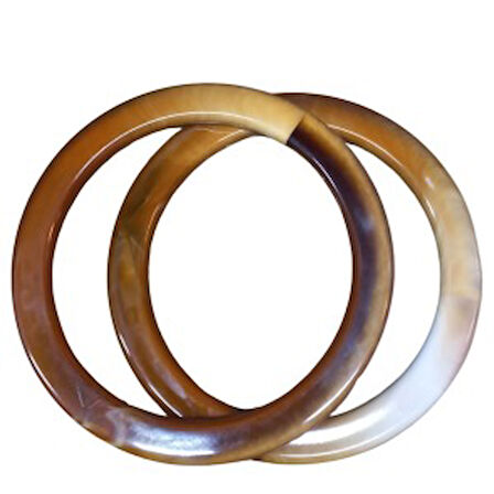 Çanta Sapı Yuvarlak Kahverengi 10 Cm