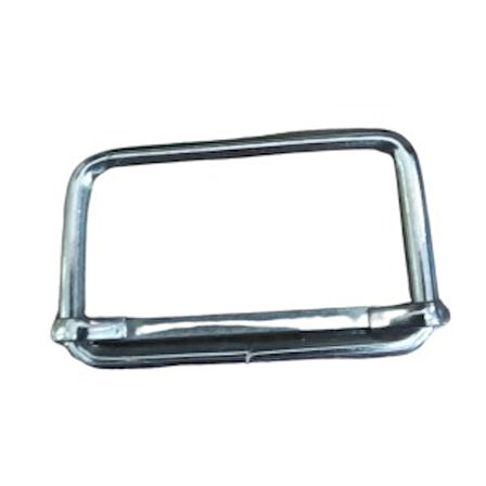 Çanta Tokası Sürgülü 5 Cm Gümüş 5 Adet