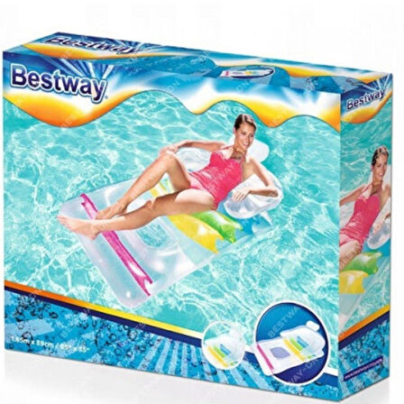 Bestway Şişme Deniz Yatağı Sırt Destekli - 43011  (Lisinya)