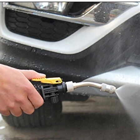 Water Jet Yüksek Basınçlı Su Püskürtme Oto Yıkama Aparatı Bahçe Sulama Aracı 50 Cm ( Lisinya )