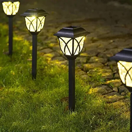 6’lı Solar Bahçe Aydınlatması Gün Işığı