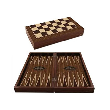 Ahşap Tavla Takımı Büyük Boy ( Lisinya )