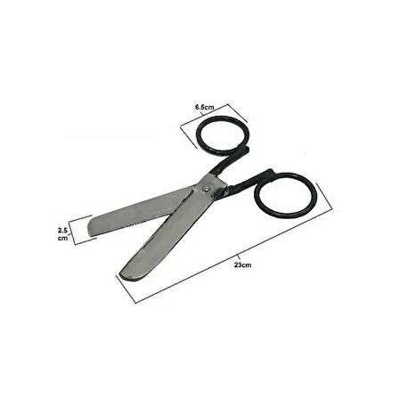 Özel El Yapımı Dövme Lokum Makası 23 Cm ( Lisinya )