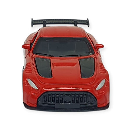 Çek Bırak Metal Küçük Arabalar 8 cm - 6411A-15 - Kırmızı (Lisinya)