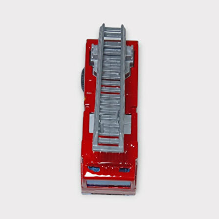 Küçük Metal İtfaiye Araçları 7 Cm - Merdivenli (Lisinya)