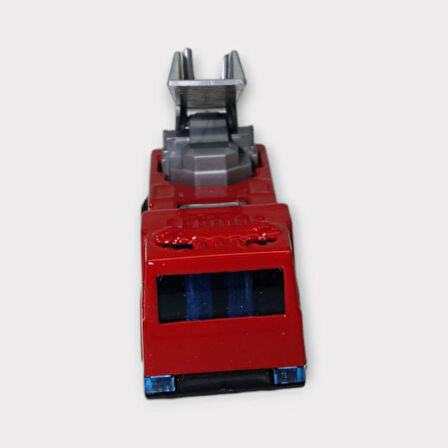 Küçük Metal İtfaiye Araçları 7 Cm - Merdivenli (Lisinya)