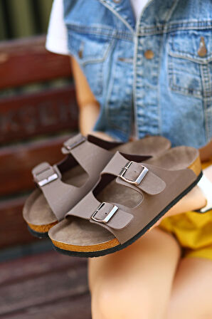 Rıno Kahverengi  Nubuk Terlik - Lisinya