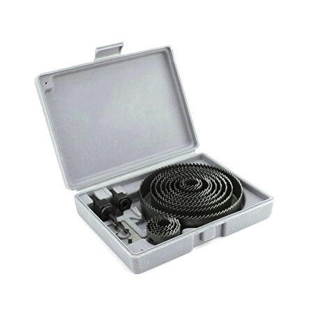 16 Parça Karbon Çelik-panç-delik Açma Testere Seti ( Lisinya )