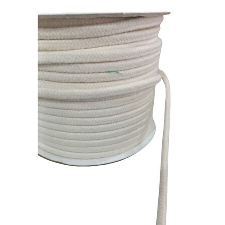 Bağcık İpi Pamuk 0,5 Cm Krem 1 Metre