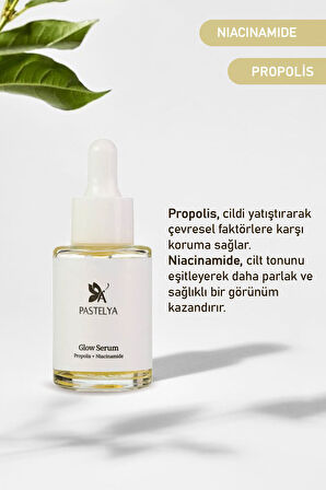 Glow Aydınlatıcı Yüz Serumu – Propolis Ve Niacinamide İçerikli