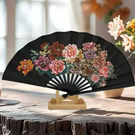 12'li 3 Model Desenli Yelpaze Seti