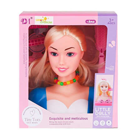 BM3319-1B Little Dolly Model Bebek Yüzü - Limon Oyuncak