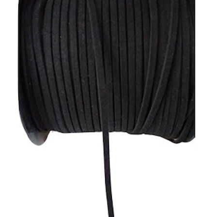 Güderi İp 1 Mm Siyah 10 Metre