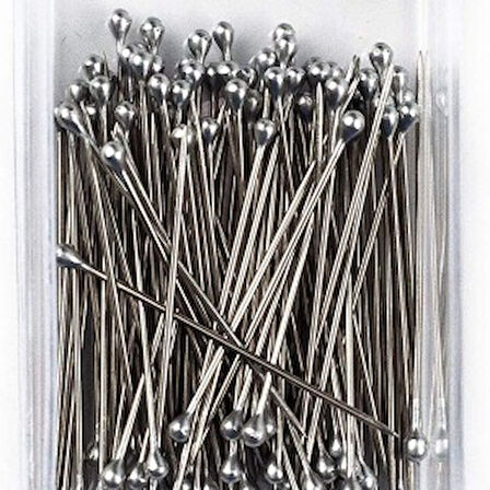 Minelli İğne Kutulu Metal Başlı 100'lü