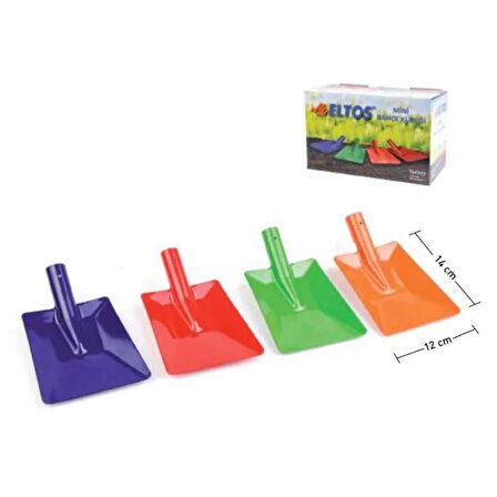 Mini Bahçe Küreği 12x14cm ( Lisinya )