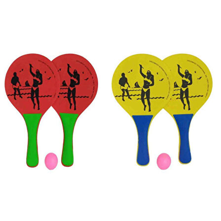 Raket Çocuk Beachbal Tahta - Stp-4000 (Lisinya)