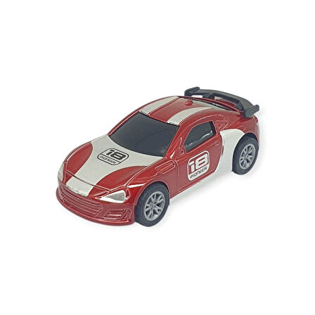 Çek Bırak Metal Küçük Arabalar 8 cm - SH40031 - Kırmızı (Lisinya)