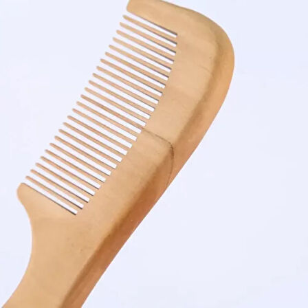 Ahşap Saplı Tarak 20'li Set 14 cm